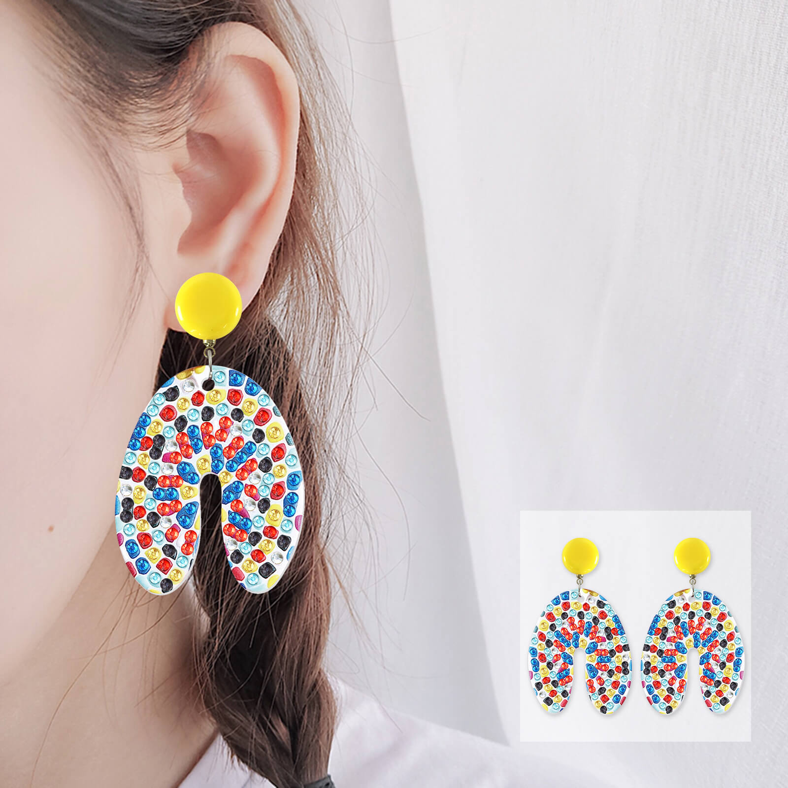 Mosaic - DIY Diamond Earrings