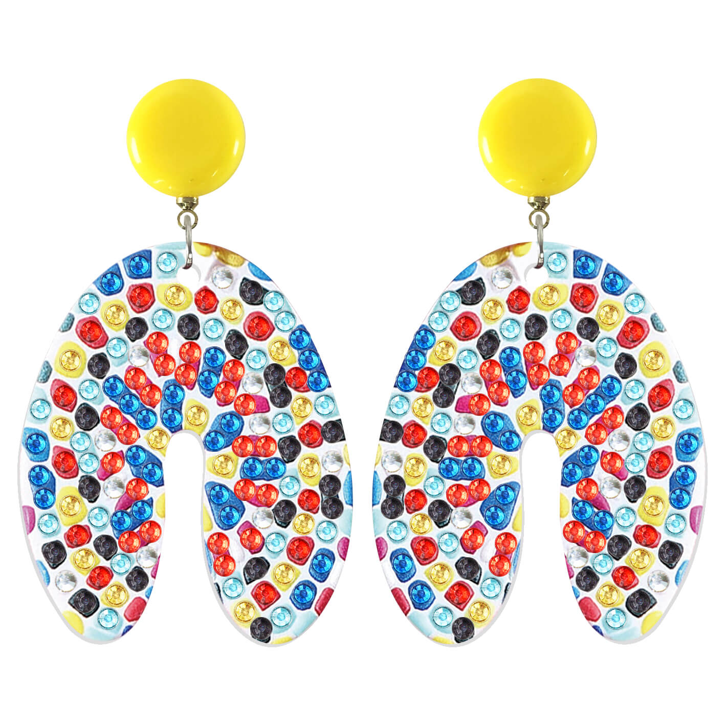 Mosaic - DIY Diamond Earrings