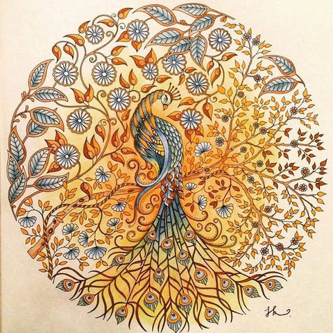 Peacock Pattern - DIY Diamond Painting
