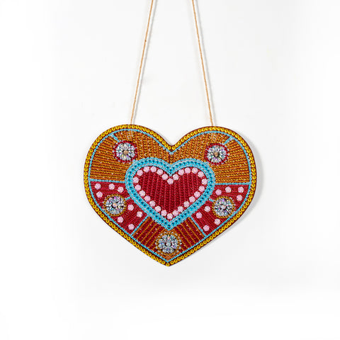 Image of Heart - DIY Diamond Painting Wall Ornament