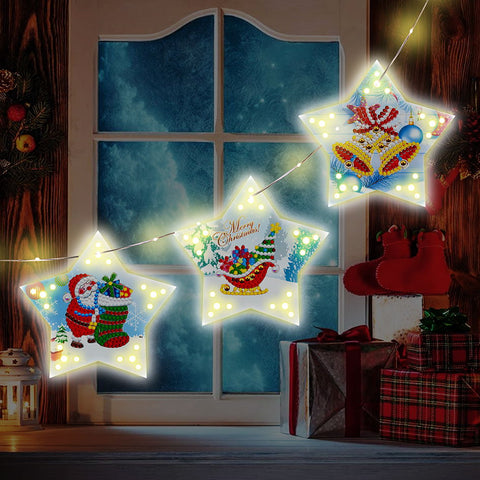 Image of Christmas Set #2 - DIY Diamond Painting 3D Wall Decoration