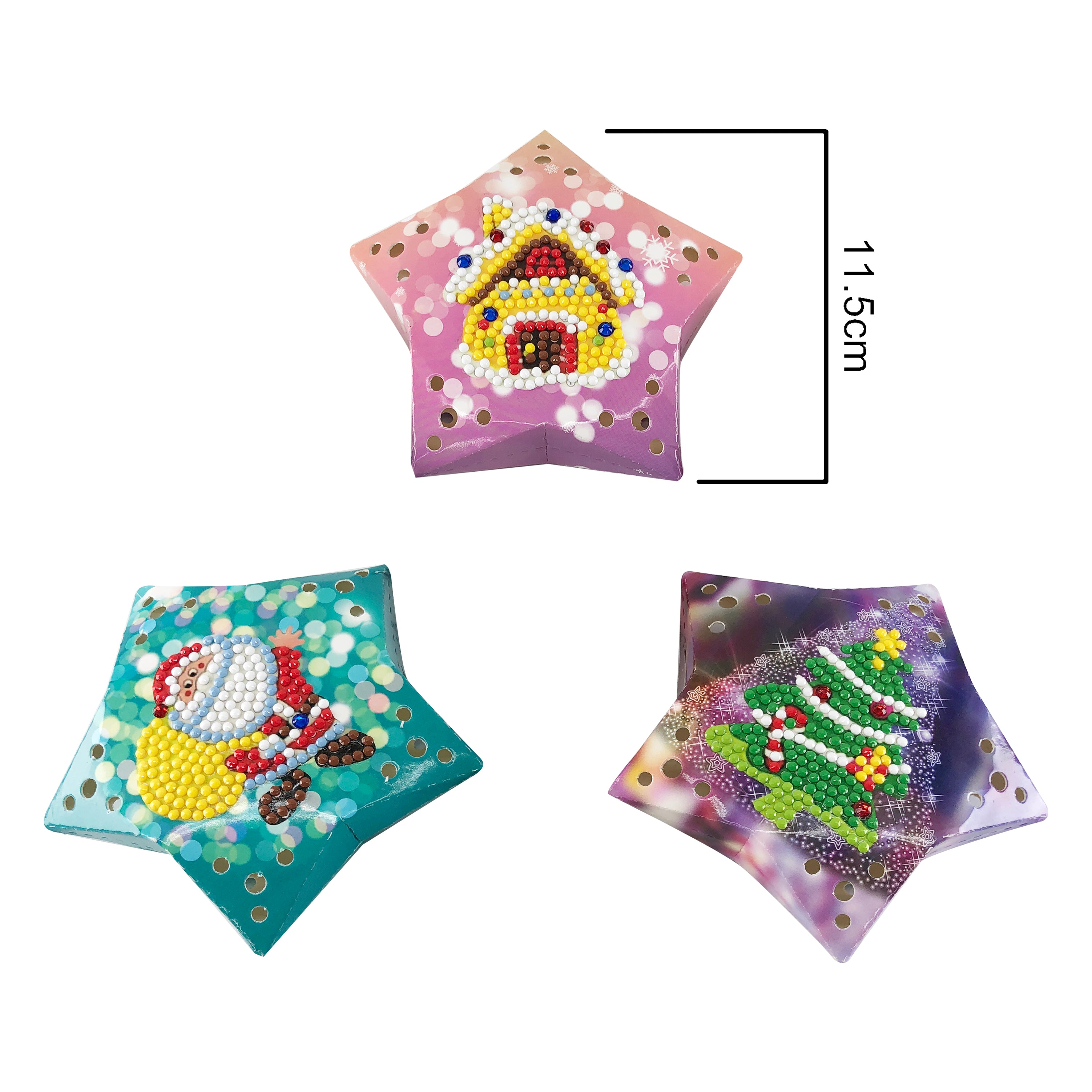 Christmas Set #4 - DIY Diamond Painting 3D Wall Decoration