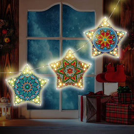 Christmas Set #5 - DIY Diamond Painting 3D Wall Decoration