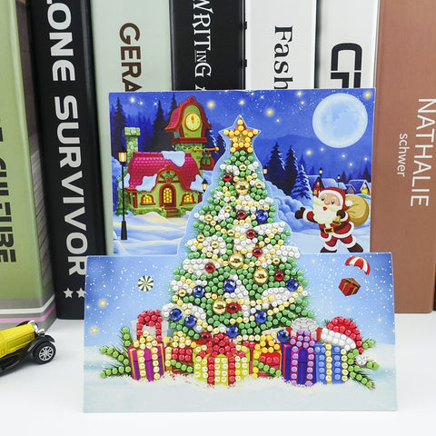 Christmas Tree - Diamond Painting Folding Card