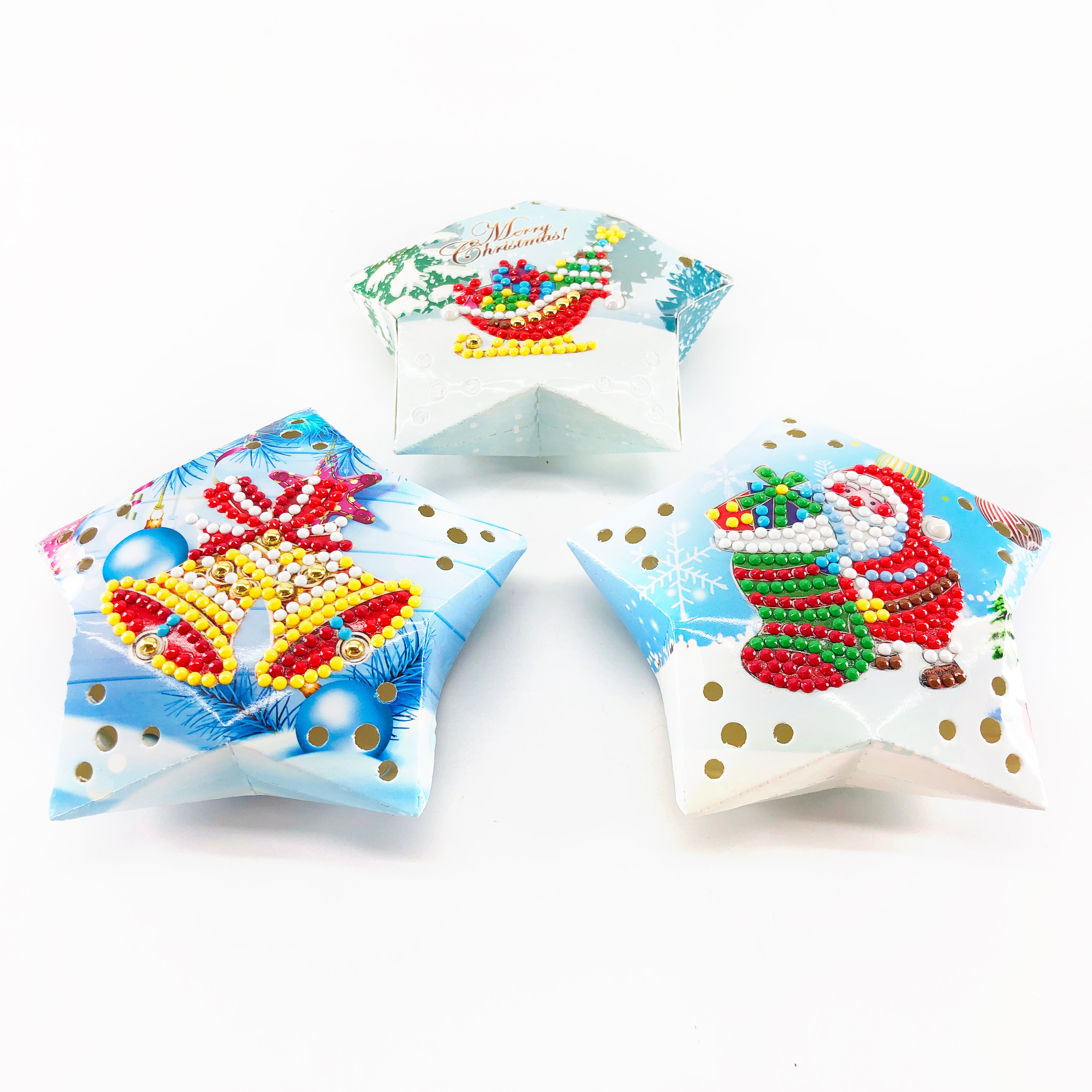 Christmas Set #2 - DIY Diamond Painting 3D Wall Decoration