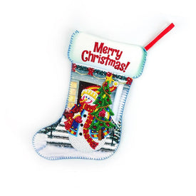 Christmas Sock #2 - DIY Diamond Painting Ornament