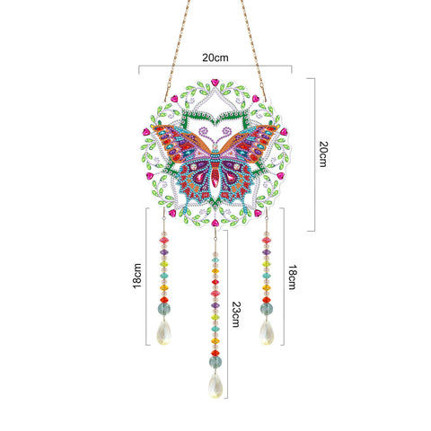 Image of Butterfly - DIY Diamond Painting Hanging Ornament
