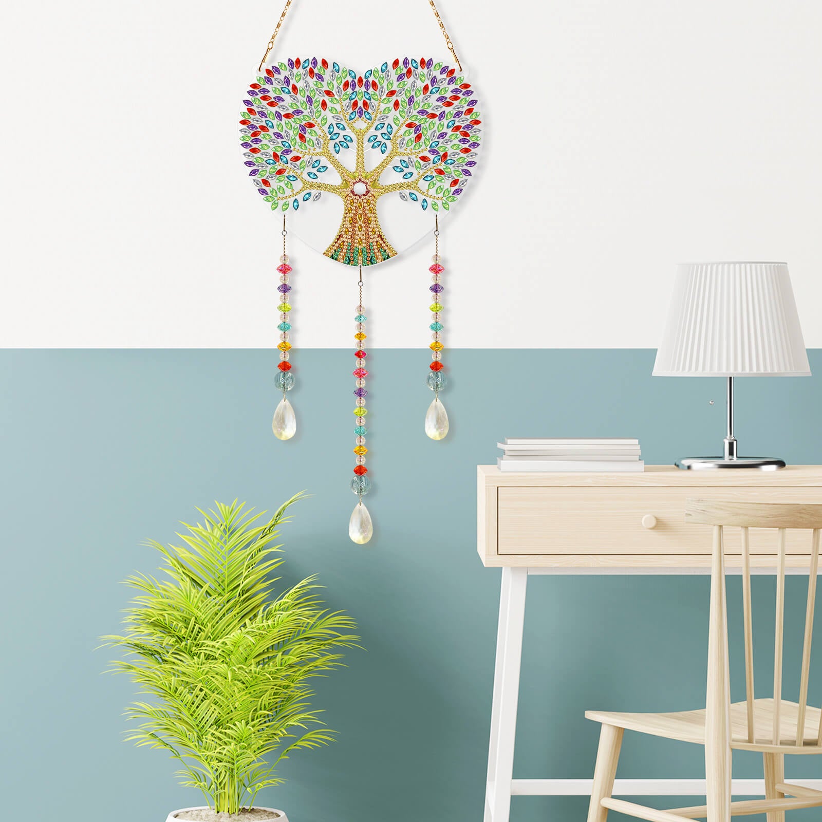 Tree Heart - DIY Diamond Painting Hanging Ornament