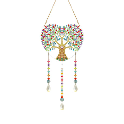 Image of Tree Heart - DIY Diamond Painting Hanging Ornament