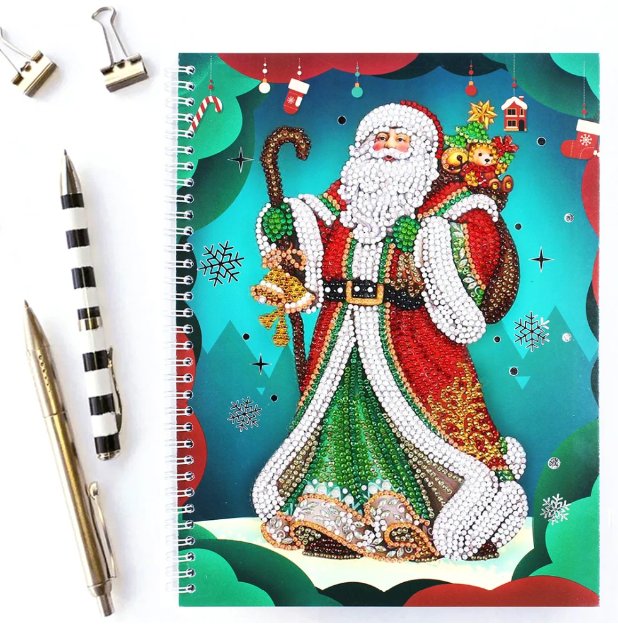 Santa Claus - DIY A5 Notebook Diamond Painting