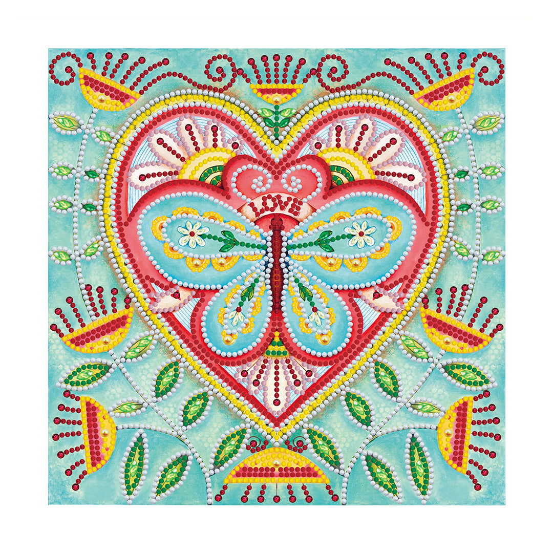 Heart - DIY Diamond Painting Glow in the Dark