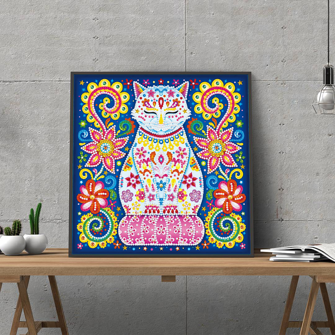 Cat - DIY Diamond Painting Glow in the Dark