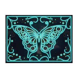 Butterfly - DIY Diamond Painting Glow in the Dark