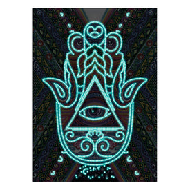 Lotus - DIY Diamond Painting Glow in the Dark