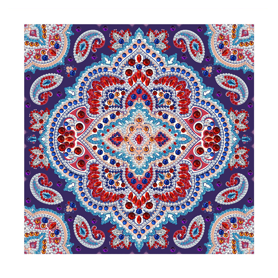 Mandala #8 - DIY Diamond Painting Glow in the Dark