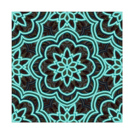 Mandala #9 - DIY Diamond Painting Glow in the Dark