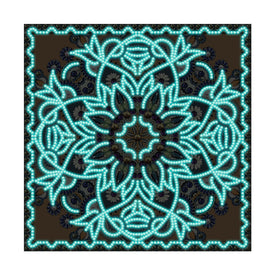 Mandala #10 - DIY Diamond Painting Glow in the Dark
