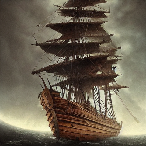 Image of Pirate Ship - DIY Diamond Painting