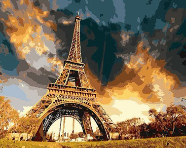 Eiffel Tower - DIY Painting By Numbers