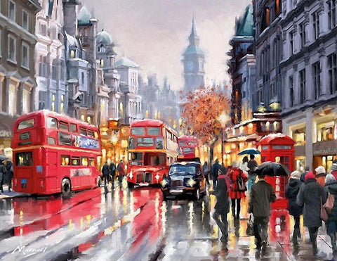 Image of London - DIY Painting By Numbers