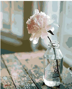 White Flower -  DIY Painting By Numbers