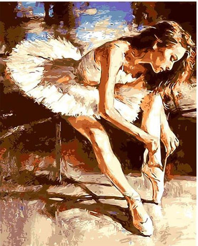 Ballet Dancer - DIY Painting By Numbers