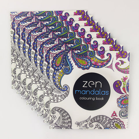 Image of 24 Pages Zen Mandala Coloring Book