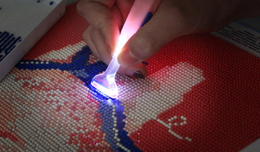 Diamond Painting Tool Pen with Led Light