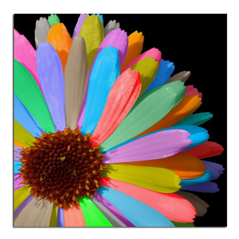 Image of Rainbow Flower - DIY Diamond  Painting