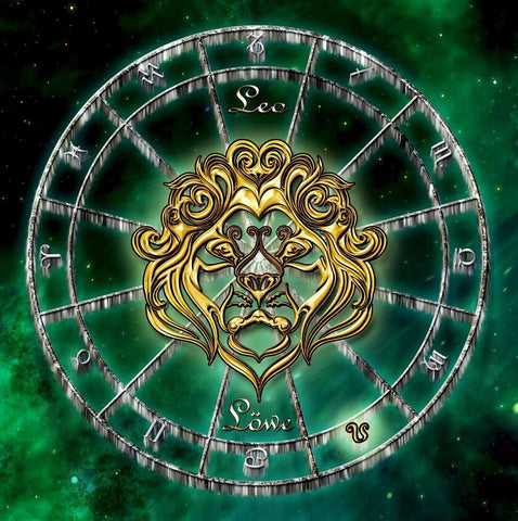 Image of Zodiac Sign (Leo) - DIY Diamond Painting