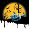 Halloween Pumpkin Ghost - DIY Diamond Painting