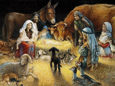 Jesus Christ with His Disciples - DIY Diamond Painting