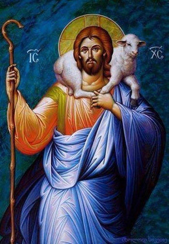 Image of Jesus Christ The Good Shepherd - DIY Diamond Painting