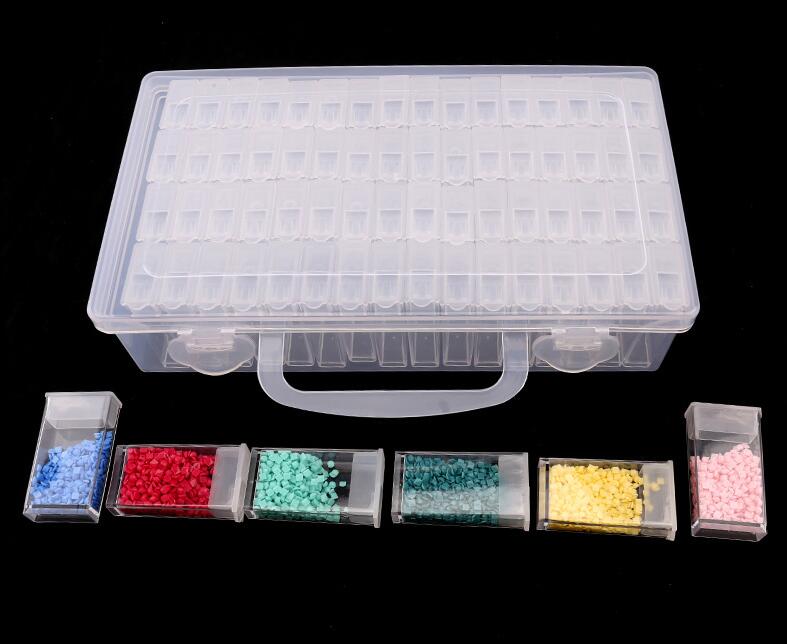 Diamond Painting Storage Box - 64 PCs