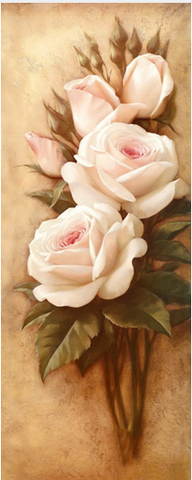 Image of Rose Bloom #2 - DIY Diamond  Painting