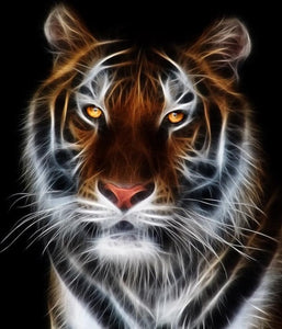 Tiger #4 - DIY Diamond Painting