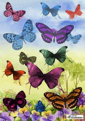 butterfly paintings easy