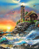 Lighthouse in a Cliff - DIY Diamond Painting