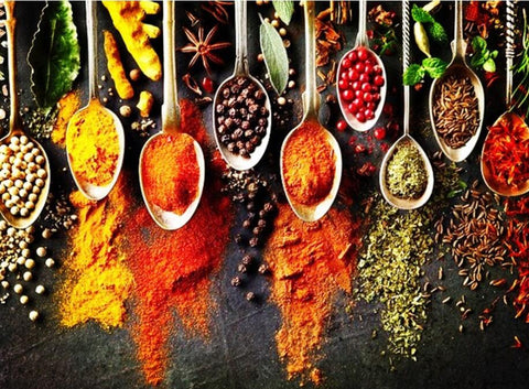 Image of Different Spices - DIY Diamond Painting