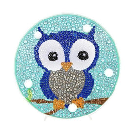 Baby Owl - DIY Diamond Painting LED Lamp
