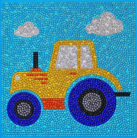 Image of Cute Truck - DIY Diamond Painting for Kids