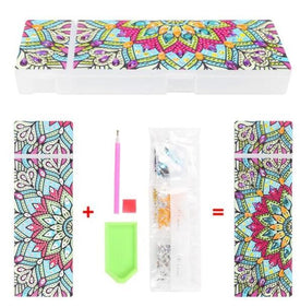 DIY Diamond Painting Pencil Case #22