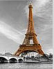 Eiffel Tower in Vintage View - DIY Diamond Painting