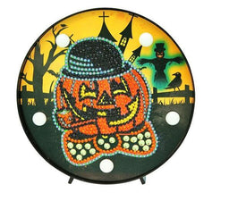 Halloween Pumpkin - DIY Diamond Painting LED Lamp