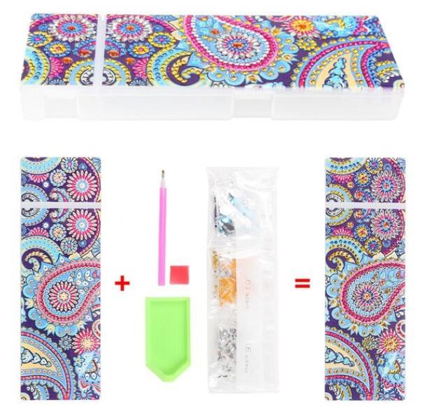 DIY Diamond Painting Pencil Case #13