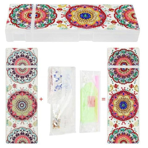 Image of DIY Diamond Painting Pencil Case #14