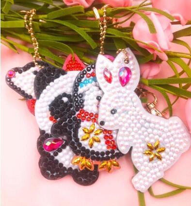 pony beaded keychain patterns