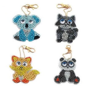 rhinestone key chains
