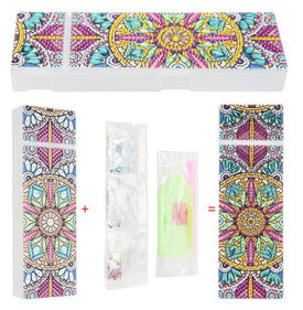 DIY Diamond Painting Pencil Case #5