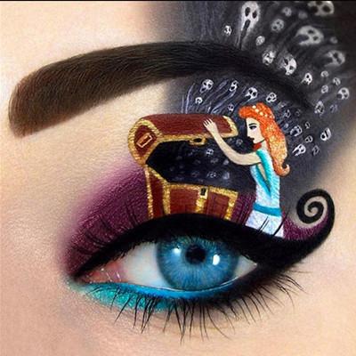 Image of Treasure Box in the Eye - DIY Diamond Painting